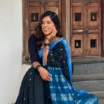 Anju Kurian Instagram - 🌸🌸🌸 Styling - @joe_elize_joy Outfit - @byhand.in
