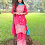 Ankitta Sharma Instagram - ❤️🩵❤️🩵 Wearing @aksbynidhi x @dinky_nirh