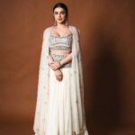 Ankitta Sharma Instagram - 🪔✨ Shot by @smileplease_25 Wearing @kaaishabyshalini Styled by @shrushti_216 Jewellery by @gehnajewellers1 MUA @sunny_makeup_artist Hair by @makeupnhairbyashi