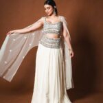 Ankitta Sharma Instagram - 🪔✨ Shot by @smileplease_25 Wearing @kaaishabyshalini Styled by @shrushti_216 Jewellery by @gehnajewellers1 MUA @sunny_makeup_artist Hair by @makeupnhairbyashi