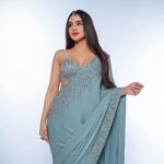 Ankitta Sharma Instagram - Falling in love with wearing sarees! ❤️‍🔥 Saree @kaaishabyshalini Maangtika by @shillpapuriidesignerjewellery Styled by @shrushti_216 Makeup by @sunny_makeup_artist Hair by @makeupnhairbyashi 📸 @smileplease_25