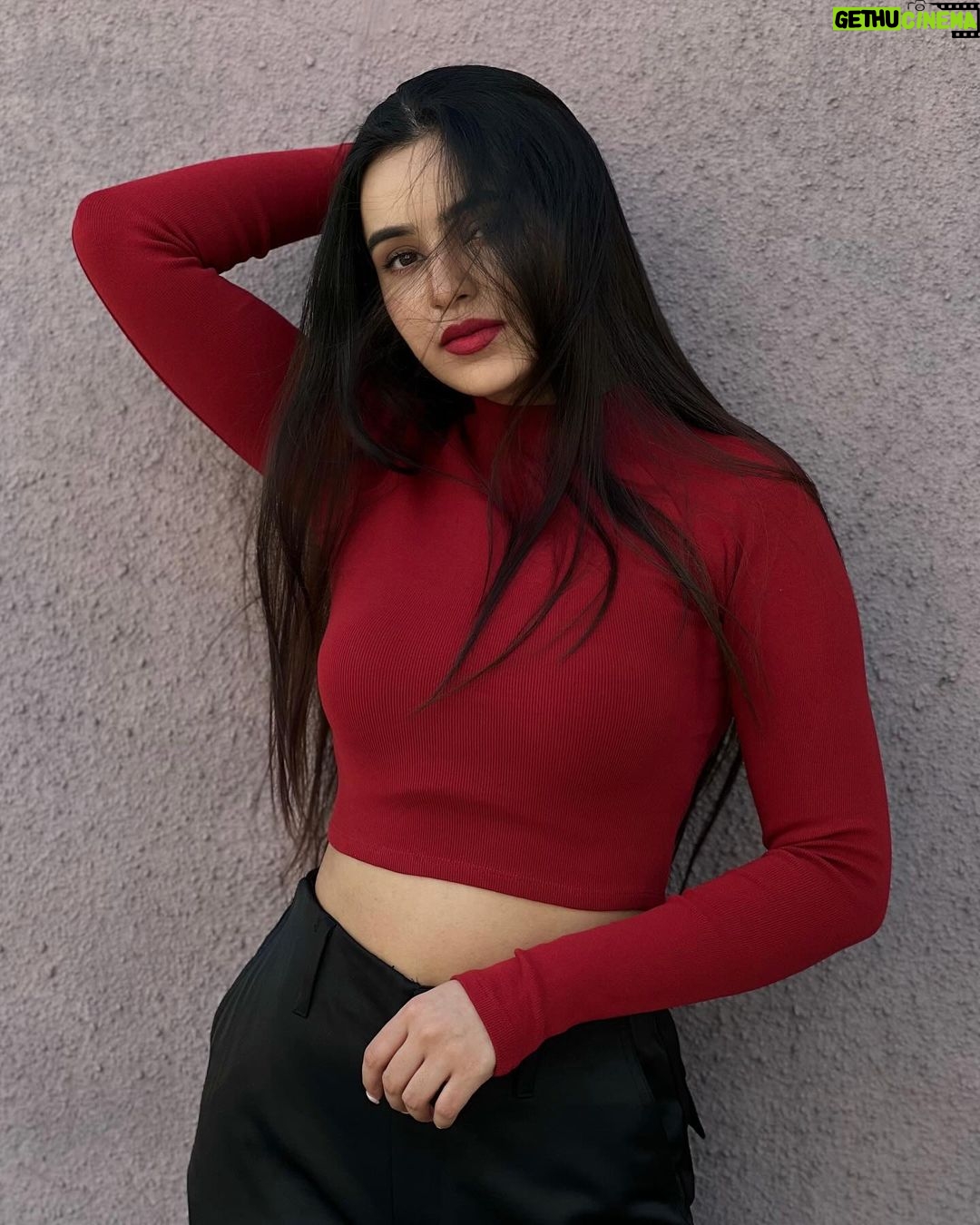 Ankitta Sharma Instagram - Something about a red lipstick! ♥️