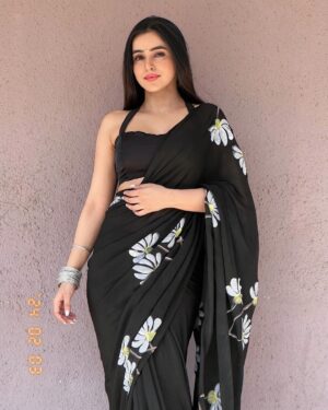 Ankitta Sharma Instagram - 🖤🤍🖤🤍

Outfit: @lavanyathelabel 
Brand PR: @styling.your.soul x @socialpinnaclepr
MUA: @sonugupta9588