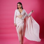 Ankitta Sharma Instagram - 🌸🤍 Outfit by @labeld Jewellery @shillpapuriidesignerjewellery Styled by @shrushti_216 Makeup @sunny_makeup_artist Hair @makeupnhairbyashi 📸 @smileplease_25