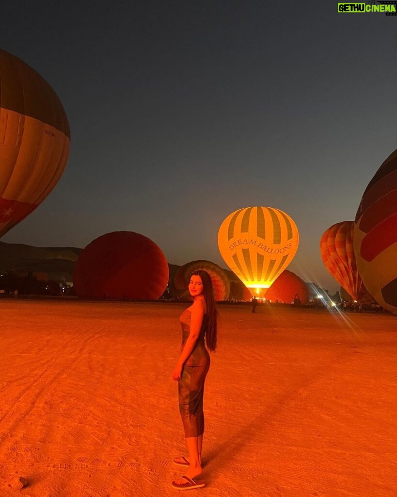 Ankitta Sharma Instagram - A beautiful dream. 💛 Luxor, Egypt