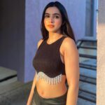 Ankitta Sharma Instagram – All black but she shines bright! 💫