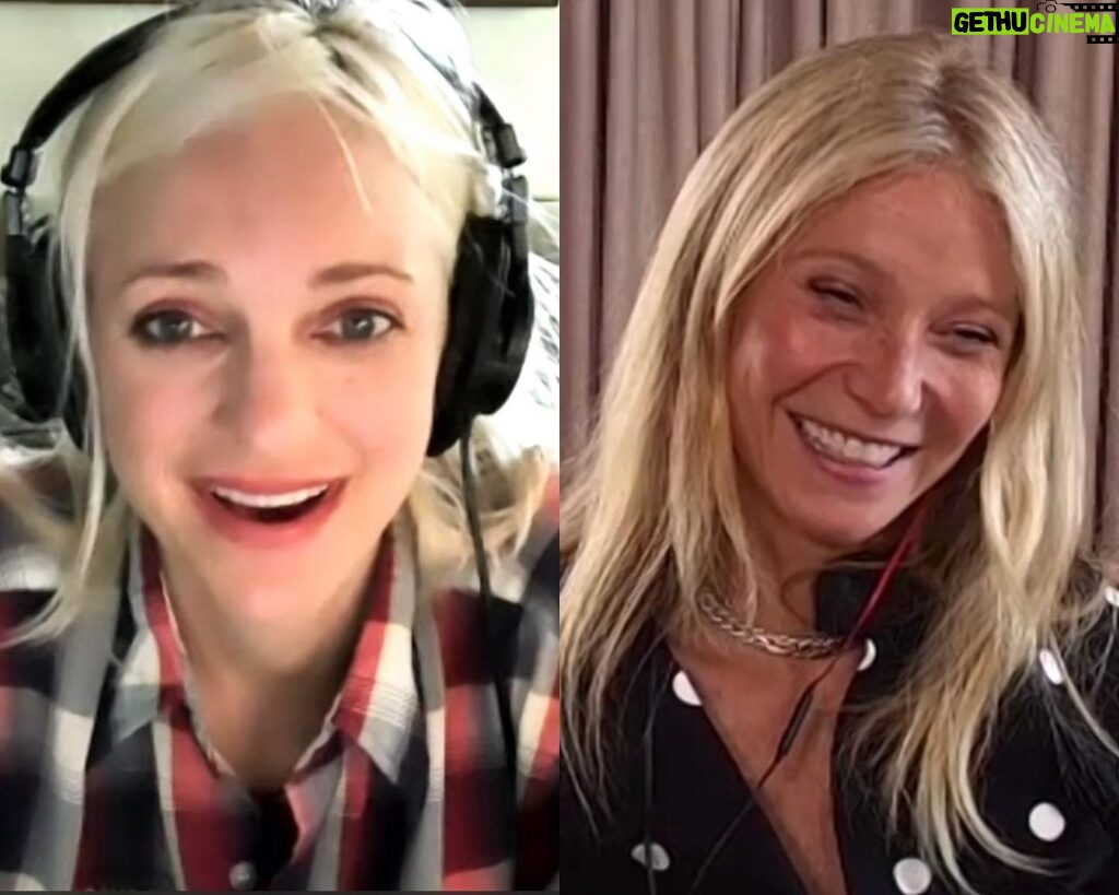 Anna Faris Instagram - I just had the best time talking with @gwynethpaltrow