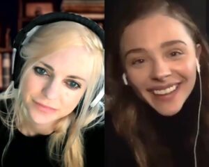 Anna Faris Instagram - On a rainy day in LA @chloegmoretz brought the sunshine @unqualified