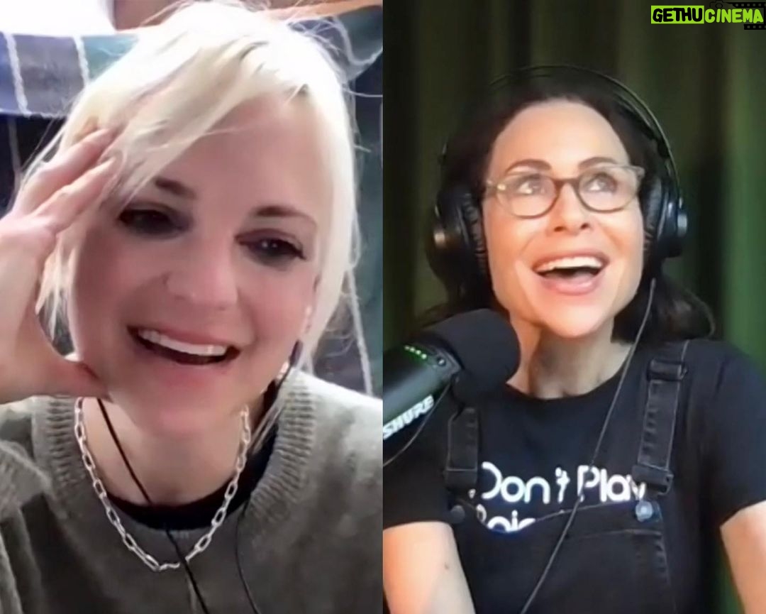 Anna Faris Instagram - I thought I couldn't love @driverminnie more until I found out she collects blue and white tea sets, and surprises visitors with formal tea parties. @unqualified