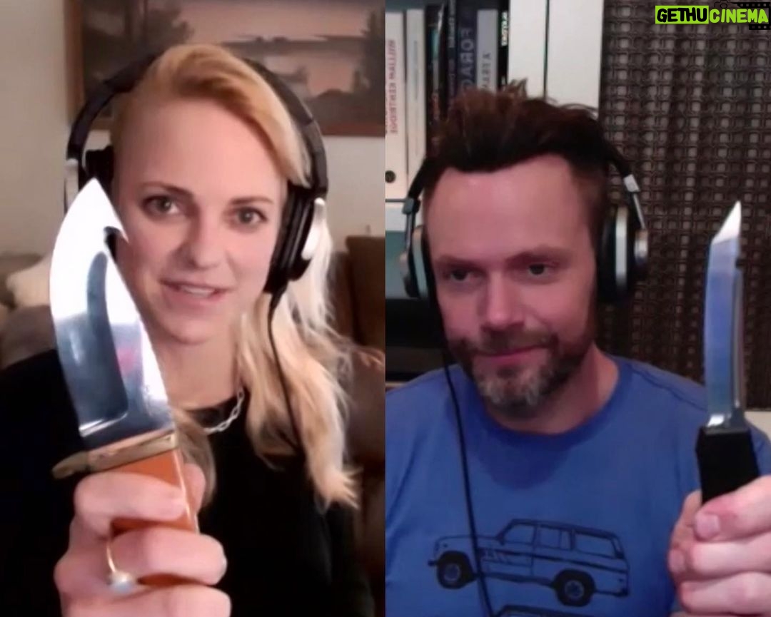 Anna Faris Instagram - I’ve known @joelmchale since I was 16 years old and we still have a lot in common. Growing up in Washington, acting, and knives