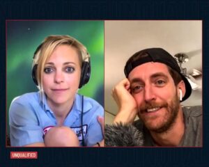 Anna Faris Instagram - It was great having @tombini back on @unqualifed. I never really thought that life and pizza had so much in common. Until now.