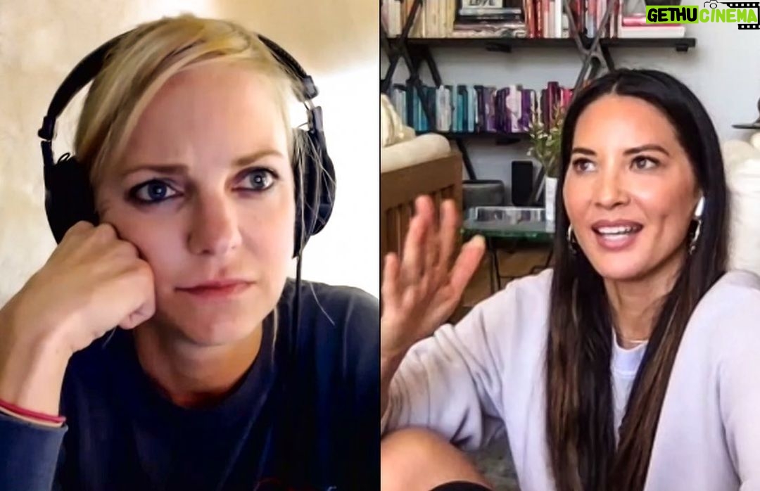 Anna Faris Instagram - Today on @unqualified I learned that @oliviamunn is a black belt in Taekwondo. How cool is that?