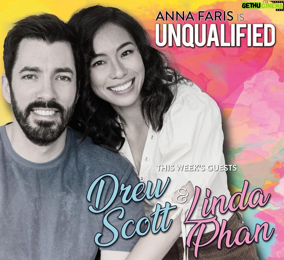 Anna Faris Instagram - I had a lot of questions for @mrdrewscott and @imlindork and they reassured me that everyone has closet issues...@unqualified