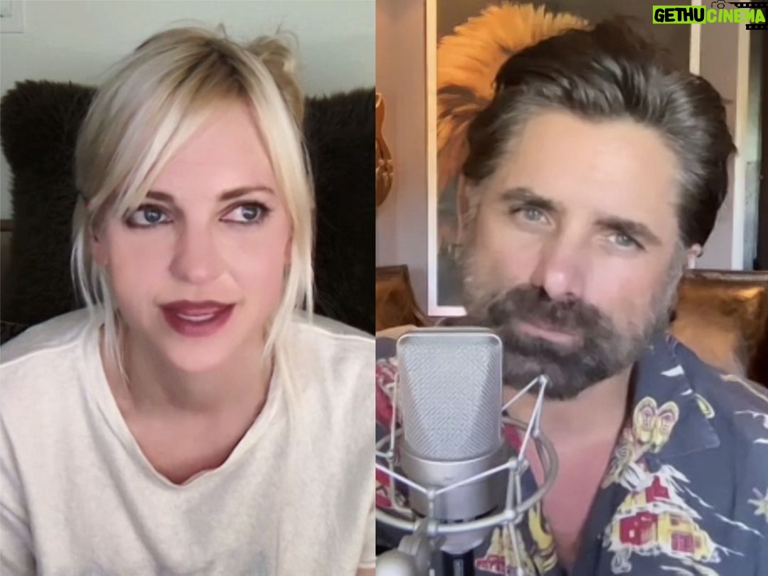 Anna Faris Instagram - This week’s guest… @JohnStamos! Listen to @unqualified on Apple Podcasts or wherever you get your podcasts!