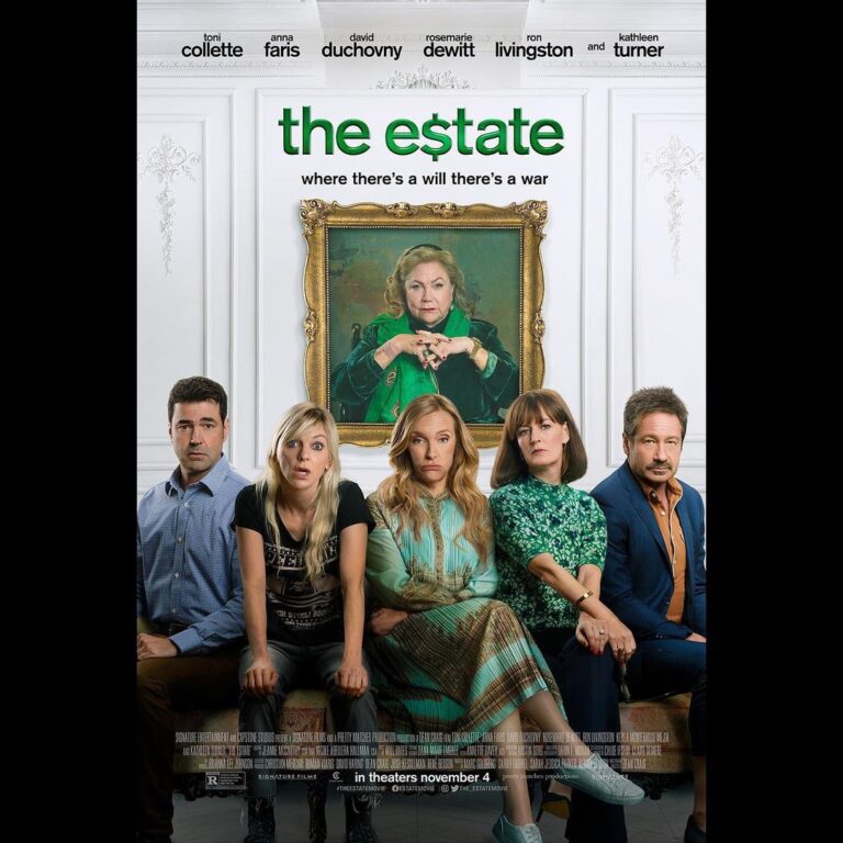 Anna Faris Instagram - I had the best time with Toni Collette, David Duchovny, Rosemarie DeWitt, Ron Livingston and Kathleen Turner! Check out the trailer if you want to laugh #TheEstateMovie in U.S. Theaters November 4.