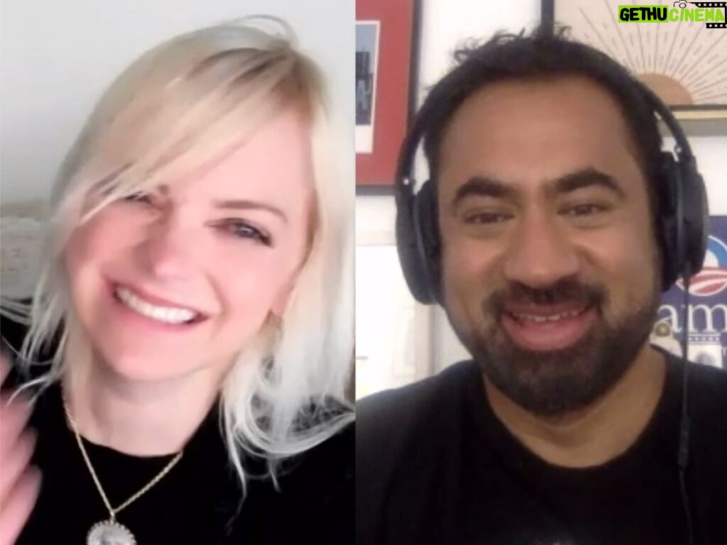 Anna Faris Instagram - The very funny @kalpenn is my guest this week on @unqualified! Listen on Apple Podcasts or wherever you get your podcasts!