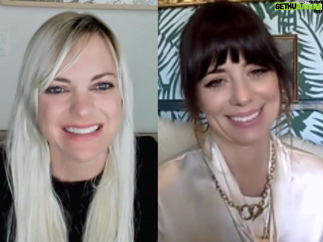 Anna Faris Instagram - Natasha Leggero is on @unqualified this week with some crazy stories and a lot of heart!