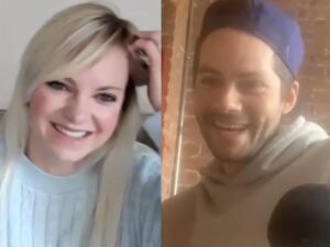 Anna Faris Instagram - This week on @unqualified I get to know Dylan O'Brien who seems willing to overlook your curious interest in serial killers but not your belief that the earth is flat…