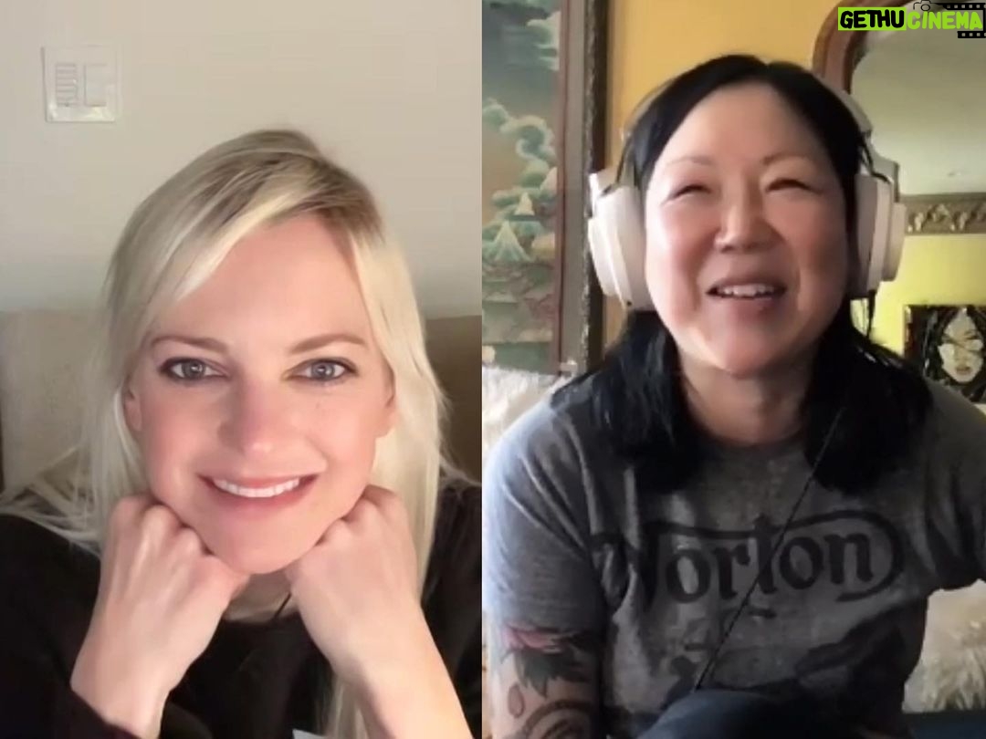 Anna Faris Instagram - On this week’s @unqualified episode… @margaret_cho!