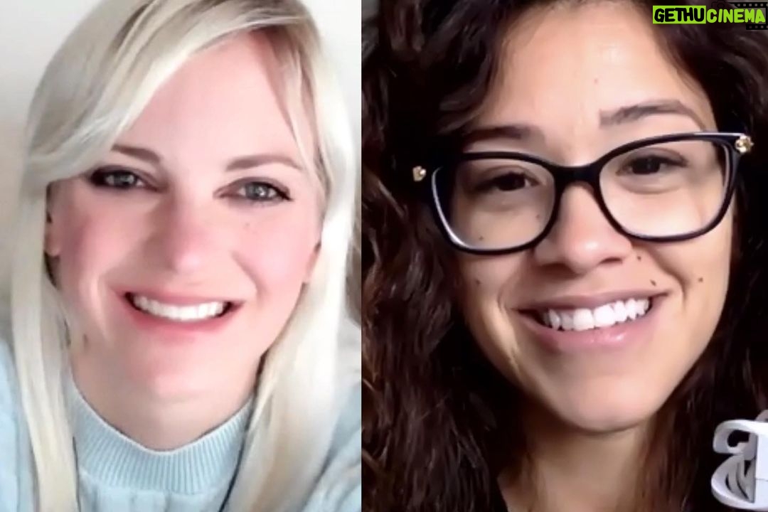Anna Faris Instagram - On this week’s @unqualified episode… Gina Rodriguez!