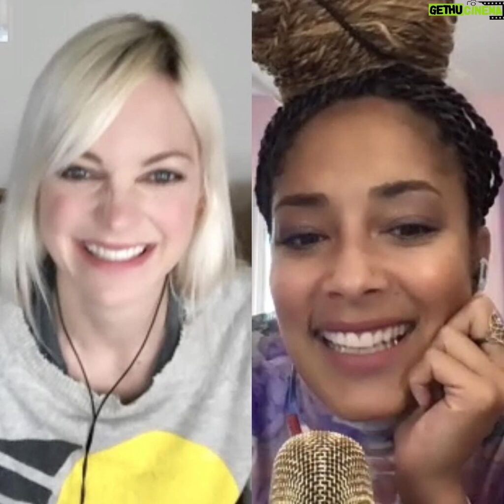 Anna Faris Instagram - The very funny @amandaseales! @unqualified