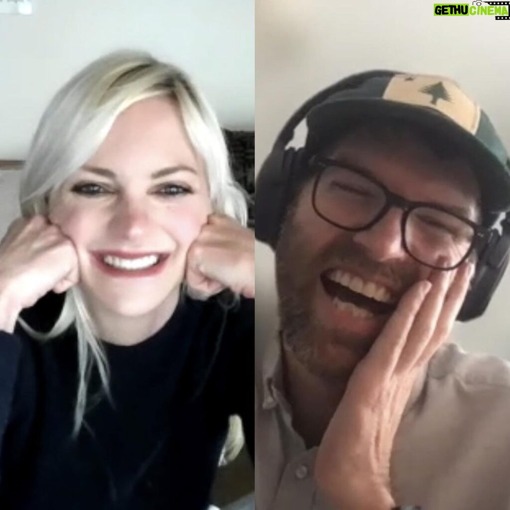Anna Faris Instagram - Raccoon swingers? @timothycsimons tells the story on @unqualified!