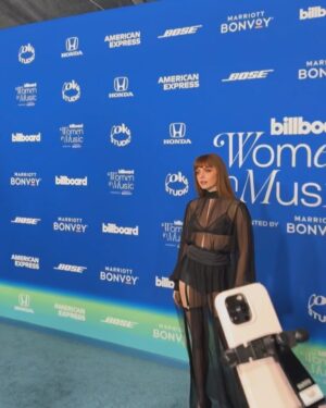 Annalisa Scarrone Instagram - Grata 🙏🏻❤️✨ 
Thanks @billboard @billboarditalia 
#bbwomeninmusic