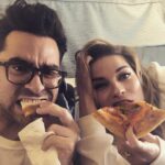 Annie Murphy Instagram – “Annie, sit next to me on the plaaaane! Eat pizza with meeeeee! Hold my haaaaaand! You’re my best frieeeeeend! Let’s get marrieeeeed!” – Daniel “Needy” Levy, 2018
@instadanjlevy LAX