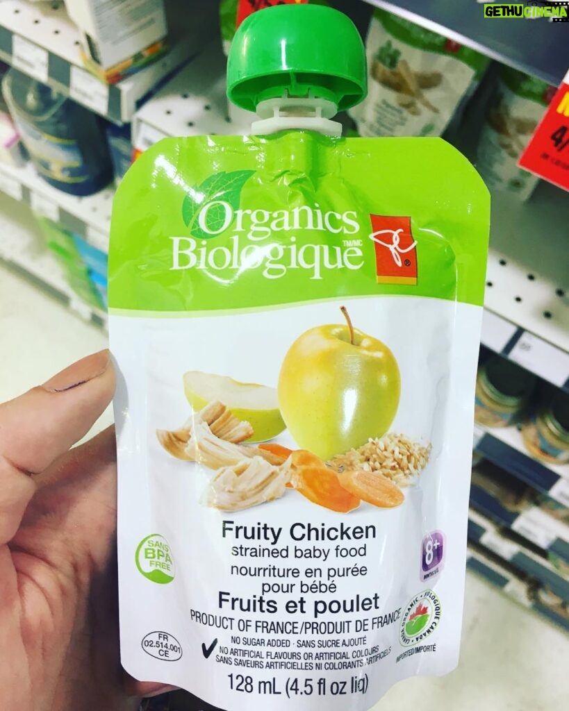 Annie Murphy Instagram - May this organic fruity chicken nourish the bodies and minds of the leaders of tomorrow. Parkdale