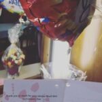 Annie Murphy Instagram - If you're ever hankering for an ironic (and maybe poisoned) Edible Arrangement delivery, complain to @instadanjlevy about having to get a manicure and then come in to work for 45 minutes on your day off! Pinewood Toronto Studios