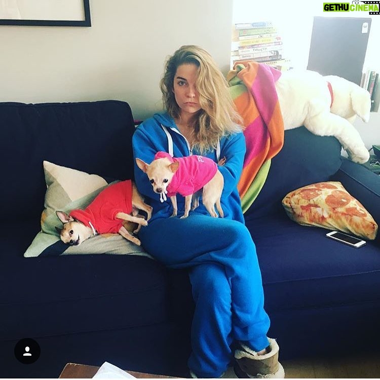 Annie Murphy Instagram - Cow Tipping 101: Start small, wear matching loungewear. The Junction