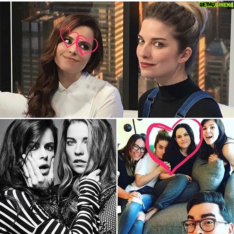 Annie Murphy Instagram - I know season 3 hasn't aired yet, but season 4 spoiler alert comin' atcha. Breathtaking collage: @emilyhampshire #schittscreek