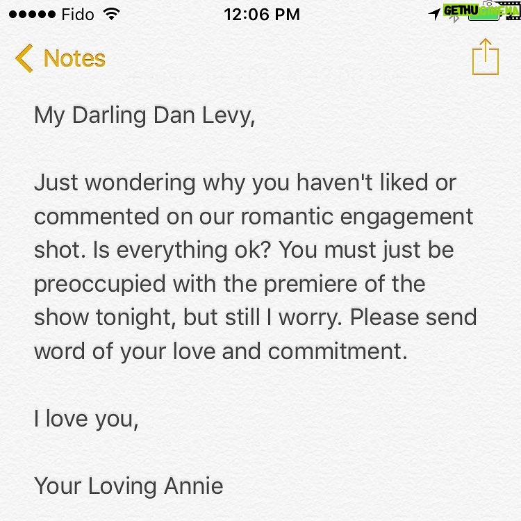 Annie Murphy Instagram - @instadanjlevy #schittscreek