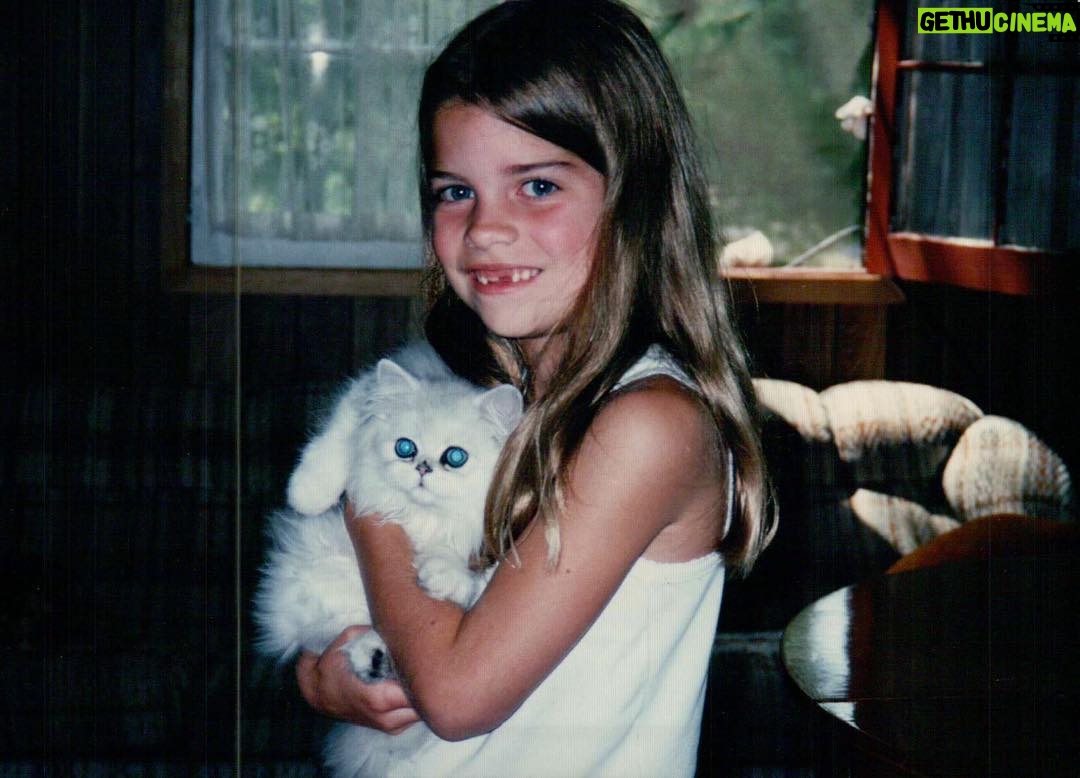 Annie Murphy Instagram - This cat is dead now. #tbt