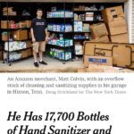 Annie Murphy Instagram - This is what a piece of shit looks like. Let's not be pieces of shit like this guy. Let's be generous and thoughtful and kind and helpful. Not pieces of shit. Like this guy. Who is a piece of shit. . UPDATE: The sanitizer has been donated. Matt Colvin should absolutely not have done what he did, but he and his family should absolutely not be getting death threats. Let's be generous and thoughtful and kind and helpful. Not pieces of shit.