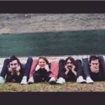 Annie Murphy Instagram - After 15 years of music and the grandest adventures, my best friends @hollerado are releasing their final album, Retaliation Vacation, and are zipping up their leisure suits for retirement. . Not only have they brought incredible music into the world, they have demonstrated time and time again that life is best lived outside the box. They’ve left a trail of joy, and colour, and concerning smells in their wake, and I’m the woman I am today because I got to tag along for the ride. Thank you, you bunch of goinks. I love you very, very much. MVP Happy Holler