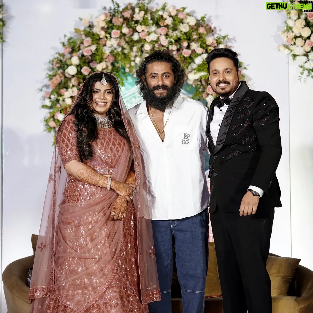 Antony Varghese Instagram - Happy Married life Nahas and Shafna ❤️