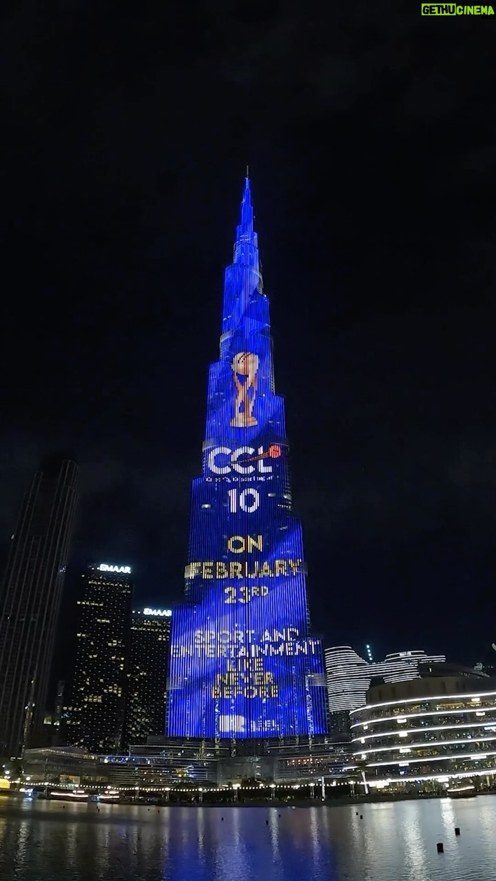 Antony Varghese Instagram - India’s Biggest Sportainment Property Celebrity Cricket League gears up for the 10th Season. CCL 2024 Promo screened on Burj Khalifa was attended by actors, celebrities from 8 film industries. CCL is bigger than ever. League starts from 23rd February. #CCL2024 is Live on Sony Ten 5 and Jio Cinema. #CCLonBurjKhalifa #A23 #Parle2020 #DanubeProperties @CCLt20 @CCL.UAE @TruckersUAE @a23rummy @officialjiocinema