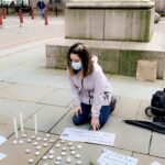 Armeena Khan Instagram - Our hearts were heavy but it was a peaceful vigil. Muslims, Hindus, Christians came together and spoke for Palestine. We read out the names of all the murdered children. Our message: We cannot do this alone, we need all people to come together and project our voices. #VigilforPalestine #palestinianlivesmatter 😔