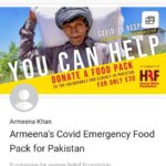 Armeena Khan Instagram - Come on guys, final push. We need to get these supplies out ASAP, people are suffering from lack of wages and hunger. You could potentially feed a hungry family for a month so why not take up the opportunity? We are not Far from our target. @humanrelieffoundation ❤️❤️ ****LINK in my insta bio**** Thank you 🙏🏻