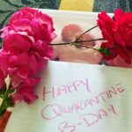 Armeena Khan Instagram - Thank you @minahil.maneka for the beautiful home-made cupcakes. I can’t believe I can’t see you 😔. It truly is a quarantine B’day. Thank you to everyone for the lovely messages and calls 🙏🏻❤️❤️❤️ #yesitsmybirthday 😍