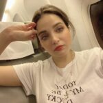 Armeena Khan Instagram - Planefie! Haven’t slept in 24 hours. #supertired #prayforme