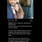 Armeena Khan Instagram - Presenting my husband @feslkhan that’s it guys, we are official. We will have a wedding party at a later stage. Thank you to everyone for understanding and supporting us. Love you all. Mrs. Khan. ❤️ Happy Valentines Day.