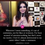 Armeena Khan Instagram – Latest Interview in #DawnImages link in Bio.