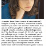 Armeena Khan Instagram – “A woman can change the world” as seen in this weeks #EasternEye #happyinternationalwomensday Keep shining my beautiful ladies 🦋🦋 @asjadnazir @aryfilmsofficial @ozmadness Photography by @ajchag Hair and Makeup by @shamaalisattar Hair Colour by @catherineboden
