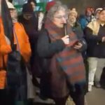 Armeena Khan Instagram – Tonight’s vigil for Gaza in Manchester saw people from Greece to Congo, Jews, muslims, secular and above all families come together to stand for humanity and to let the falisteenis know they are not alone. The song and poetry was something to behold. I am so proud of @feslkhan Samina and their team for putting this together. Thank you to our brothers and sisters at Jews against Gaza Genocide for joining us tonight and amplifying each others voices. There will be peace in G@z @ one day soon. 🤲🏽🤲🏽