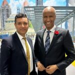 Armeena Khan Instagram - @feslkhan and I had the opportunity to spend some time with 🇨🇦 Minister of International Development, the wonderful @ahmeddhussen a kind, conscientious and a principled person, truly an asset to Canadians. My hair by the lovely Jess @catherineboden in the U.K. Mississauga, Ontario