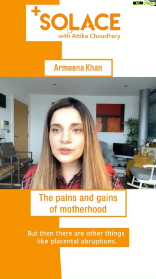 Armeena Khan Instagram - NEW SERIES alert!!! 🔊 POSITIVE SOLACE S3 FIRST EPISODE OUT TODAY! (Say whaaa?) After three years of waiting I managed to get this trailblazer on. Yup, we begin with Pakistani actress and activist Armeena Khan who speaks to me exclusively about the challenges she faced during her pregnancy - have you heard of pre-eclampsia? - the birth of her beautiful baby, toxic patriarchy and her journey to the place where she is now. This interview couldn't be more raw! Thanks for doing this with me. Listen now. 🎧 Link in bio for the full episode. 🔗 #loveandheaing #positivesolacepodcast . . . . . #positivesolacewithattikachoudhary #armeenakhan #pakistanicelebrities #pakistaniactresses #preeclampsia #motherhood #postpartum #postpartumdepression #pregnancy #pregnantlife #placentalabruption #love #heal #lifelessons #personalgrowth #inspiration #womenwholift #healingjourney #healthjourney #healthfirst #healthandhappiness #mentalhealthmatters #mentalhealthawareness #wordsofwisdom #loveyourself #positivethinking #positivemindset #motivational
