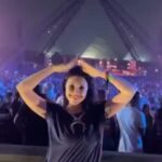 Arwa Gouda Instagram - 🪷 @maroon5 @nacelle_ ♥️♥️♥️♥️♥️ Pyramids Giza, Egypt
