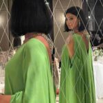 Arwa Gouda Instagram - More #loVe from #venice #styled by @youmnamoustafa #dress @maisonvalentino #jewelry The FOUR RIVERS #necklace, over 345 carats of Paraiba and is an hommage to the #Navona Square, and the #aquamarine #ring FONTANA DEL MORO ( the moor fountain) @alessio_boschi_jewels #mobilephotography #arwa #arwagouda #venicefilmfestival #cinema #italy #egypt #venicefilmfestival2022 #uniquejewelry #art #artpiece #fashion The St. Regis Venice